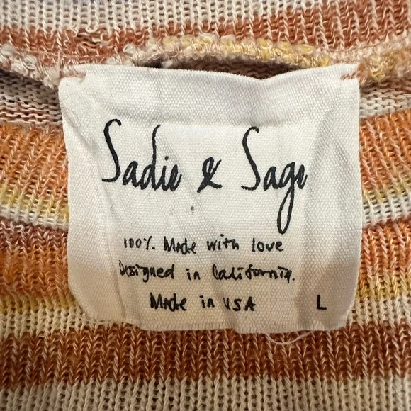 Sadie & Sage So Right Stripe Dolman Top - Picture 5 of 5